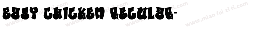 Easy Chicken Regular字体转换